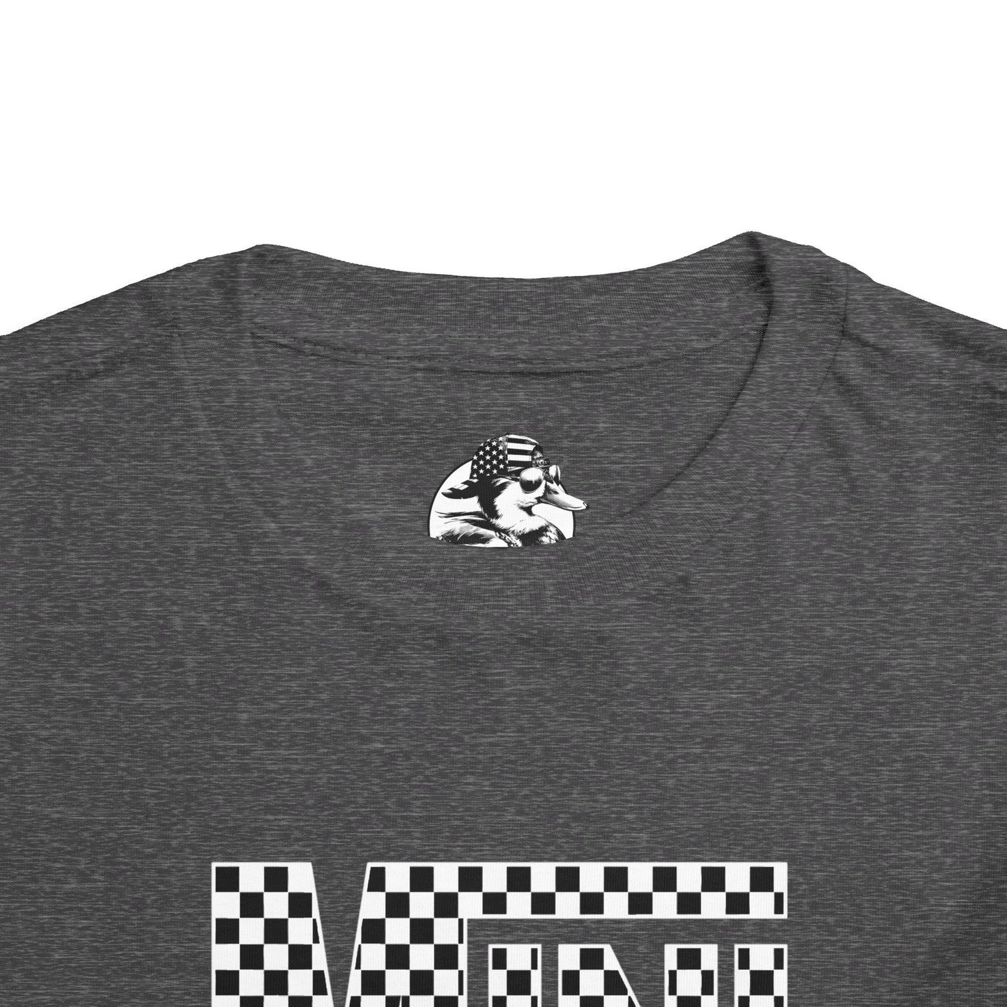 Racing Checkered Flag -MINI- Toddler Tee