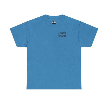 Unisex Heavy Cotton Tee - 'Boot Scootin' Boogie' Graphic Shirt for Music Lovers