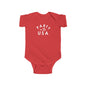 Party in the USA Infant Bodysuit, Baby Shower Gift, 4th of July Outfit, Cute Infant Onesie, American Pride Clothing
