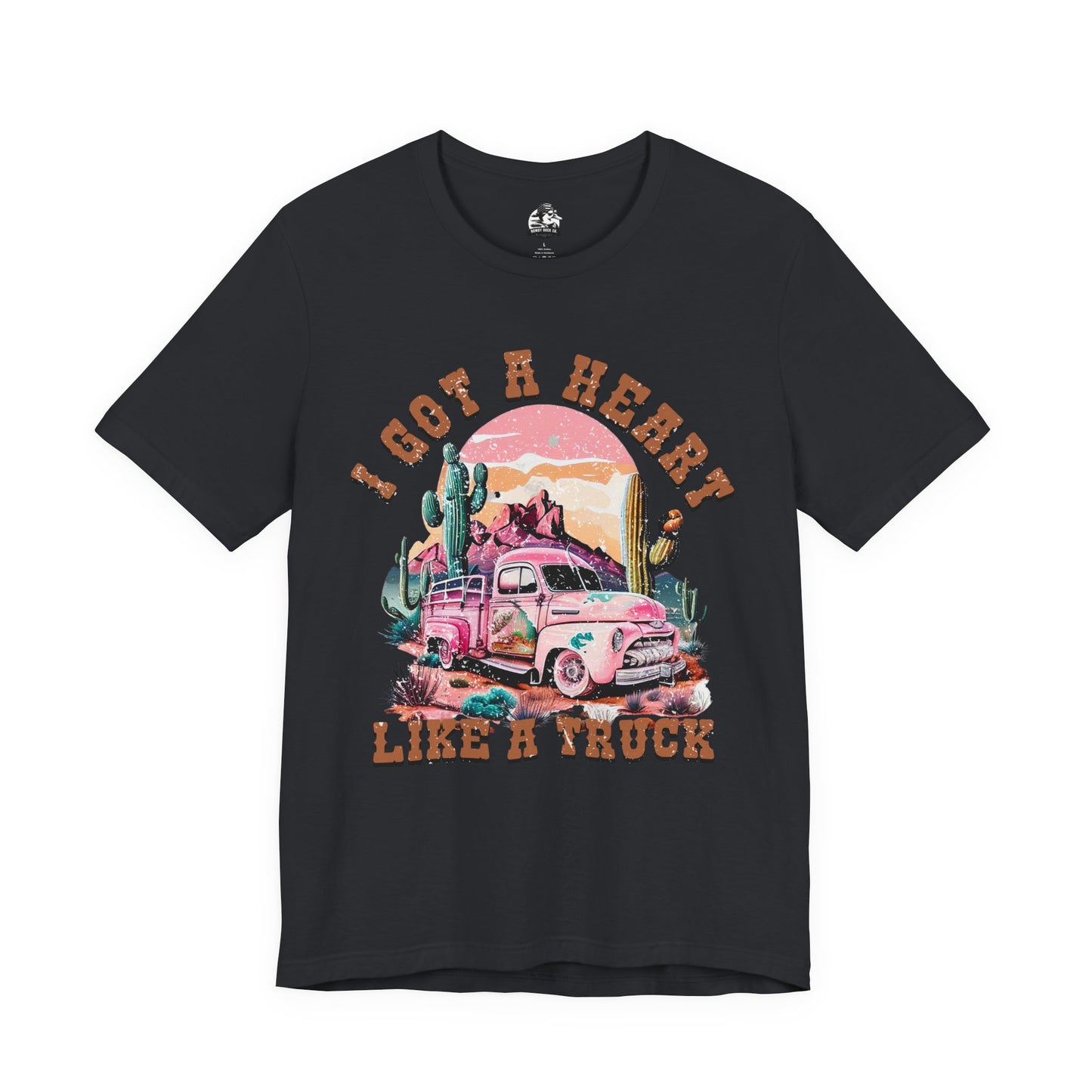 Graphic Tee- " Heart Like a truck"