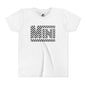 Racing Checkered Flag - MINI - Youth Tee