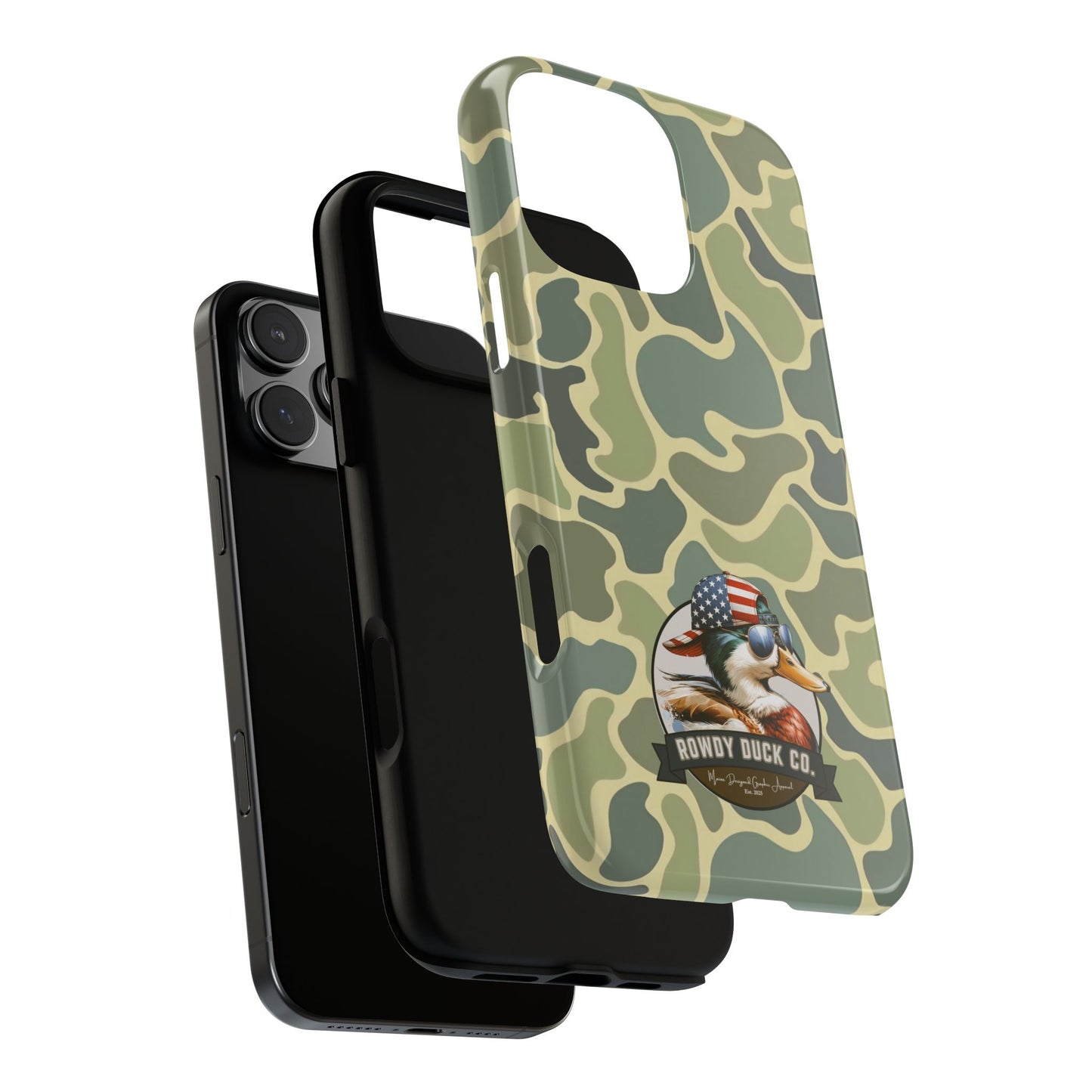 Old School Camouflage Phone Case - The Rowdy Duck Case