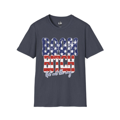 Patriotic Graphic Tee for Confident Souls | Boom Bitch T-Shirt, Independence Day, Casual Wear, Fun Gift, Everyday Comfort