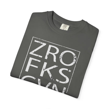 Zero Fcks Given Garment-Dyed T-shirt
