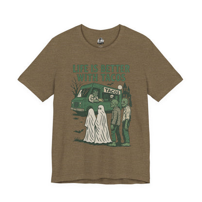Life's Better With Tacos - Halloween Graphic Tee