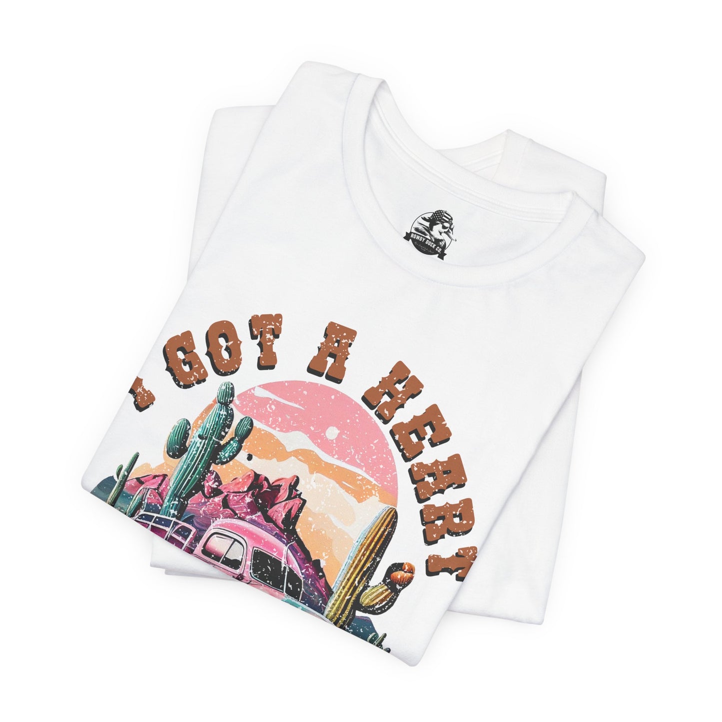 Graphic Tee- " Heart Like a truck"