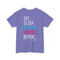 'Eat Sleep Ride Horses Repeat' Adult Graphic Tee