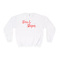 Stars & Stripes Unisex Crewneck Sweatshirt - Cozy Apparel for Casual Days, Gift for Independence Day, Summer BBQs, Fun Gatherings