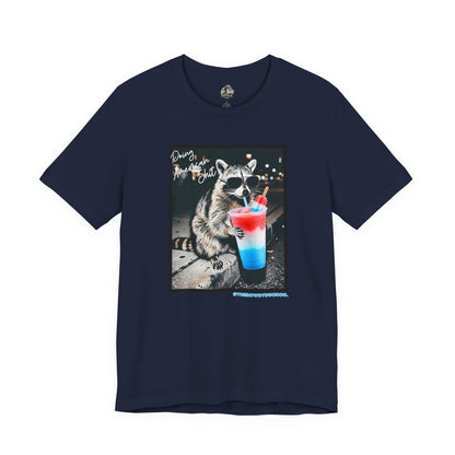 Doing American Shit Adult Dirty Raccoon Tee