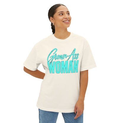 Grown Ass Woman Oversized Boxy Tee