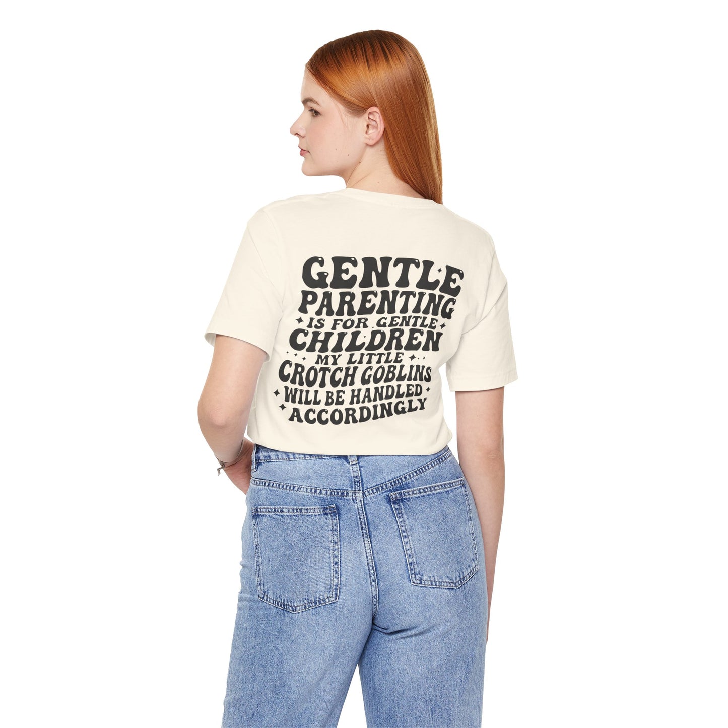 Gentle Parenting Tee — “Gentle Parenting Is For Gentle Children” Graphic T-Shirt