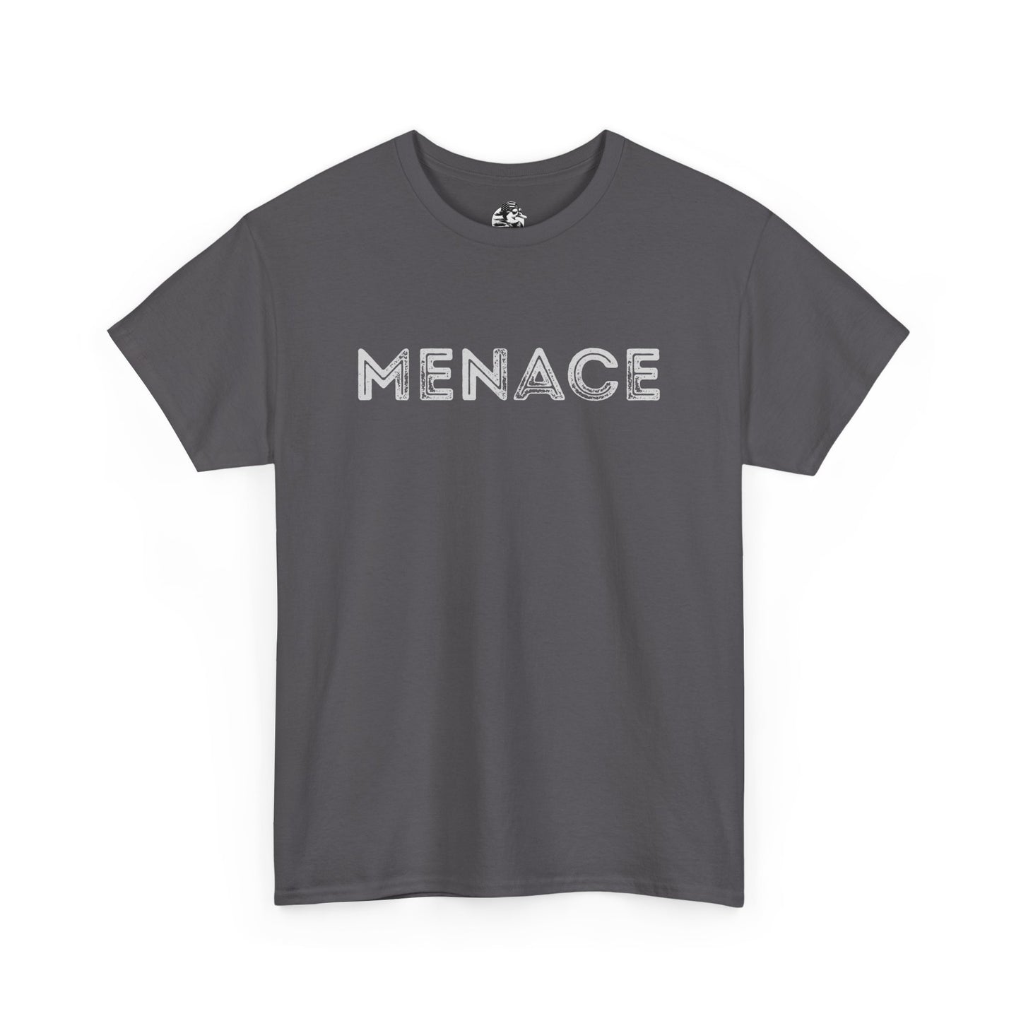 Menace Graphic Unisex Heavy Cotton Tee | Trendy Casual Wear, Gift for Friends, Street Style, Everyday Essential