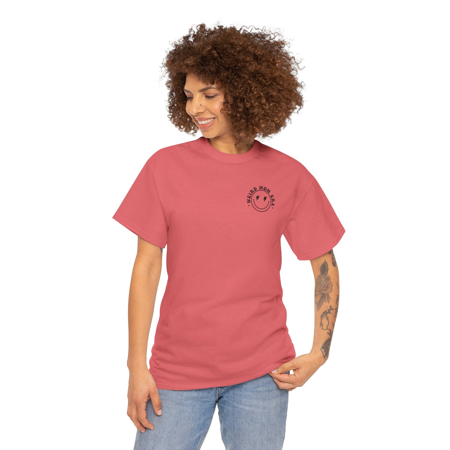 In my weird mom era graphic Tee