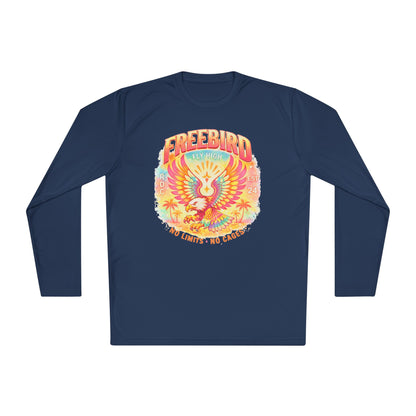 Free-bird summer moisture wicking Long Sleeve Tee