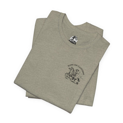 Women's Graphic Tee " Drink Some Coffee and Handle Your Shit"