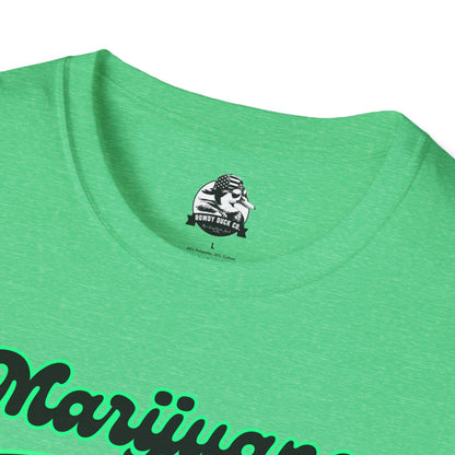 Marijuana Vibes Unisex Softstyle T-Shirt - Trendy Gift for Cannabis Lovers