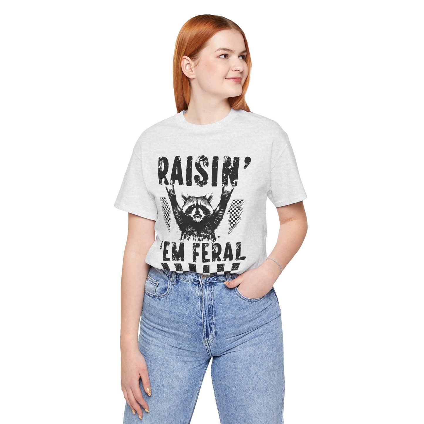 Raisin' 'Em Feral  Adult Tee