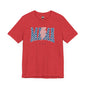 Comfy Women's Graphic tee - Mama -Stars & stripes -lightning bolt