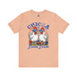 Chic Chicken Graphic Tee, Fun Unisex T-Shirt, Summer Fashion, Gift for Farm Lovers, Quirky Casual Wear, Boho Style
