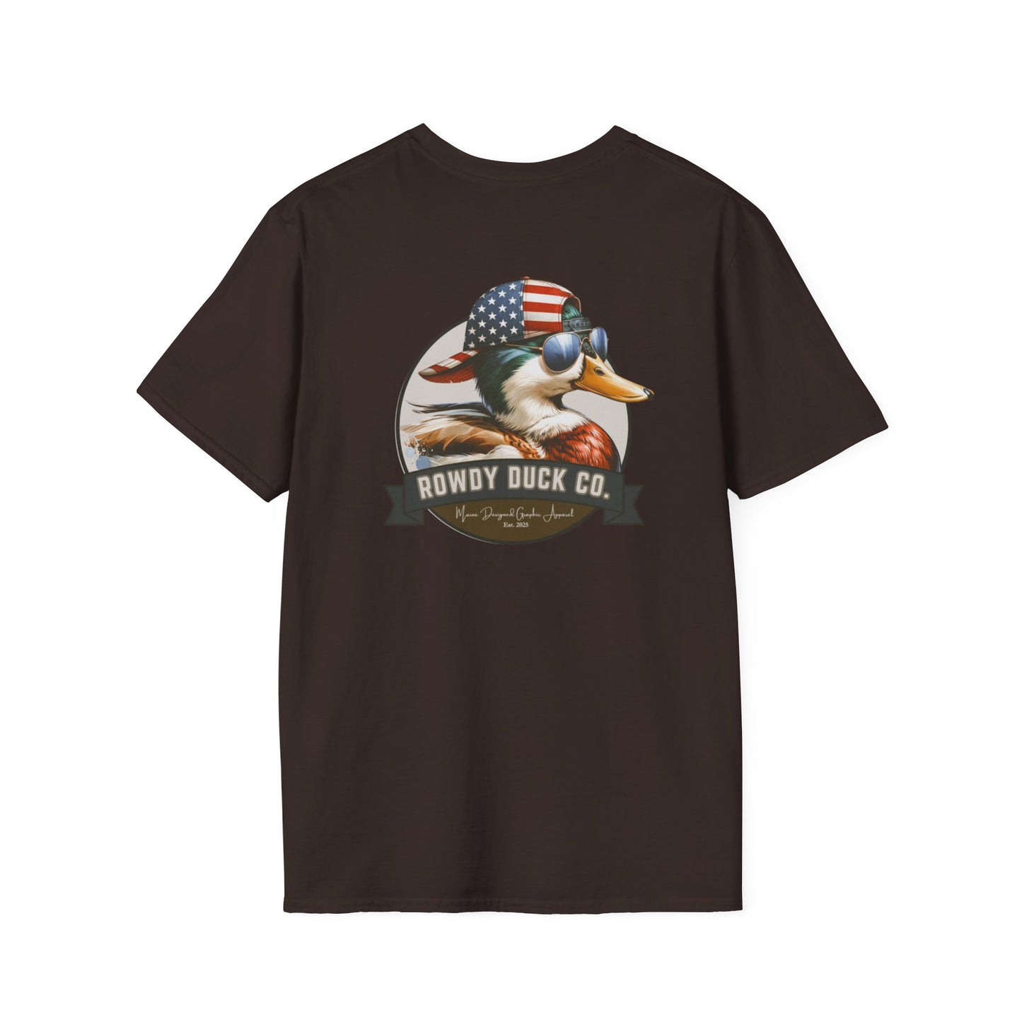 Rowdy Duck Co. Patriotic Duck Graphic T-Shirt