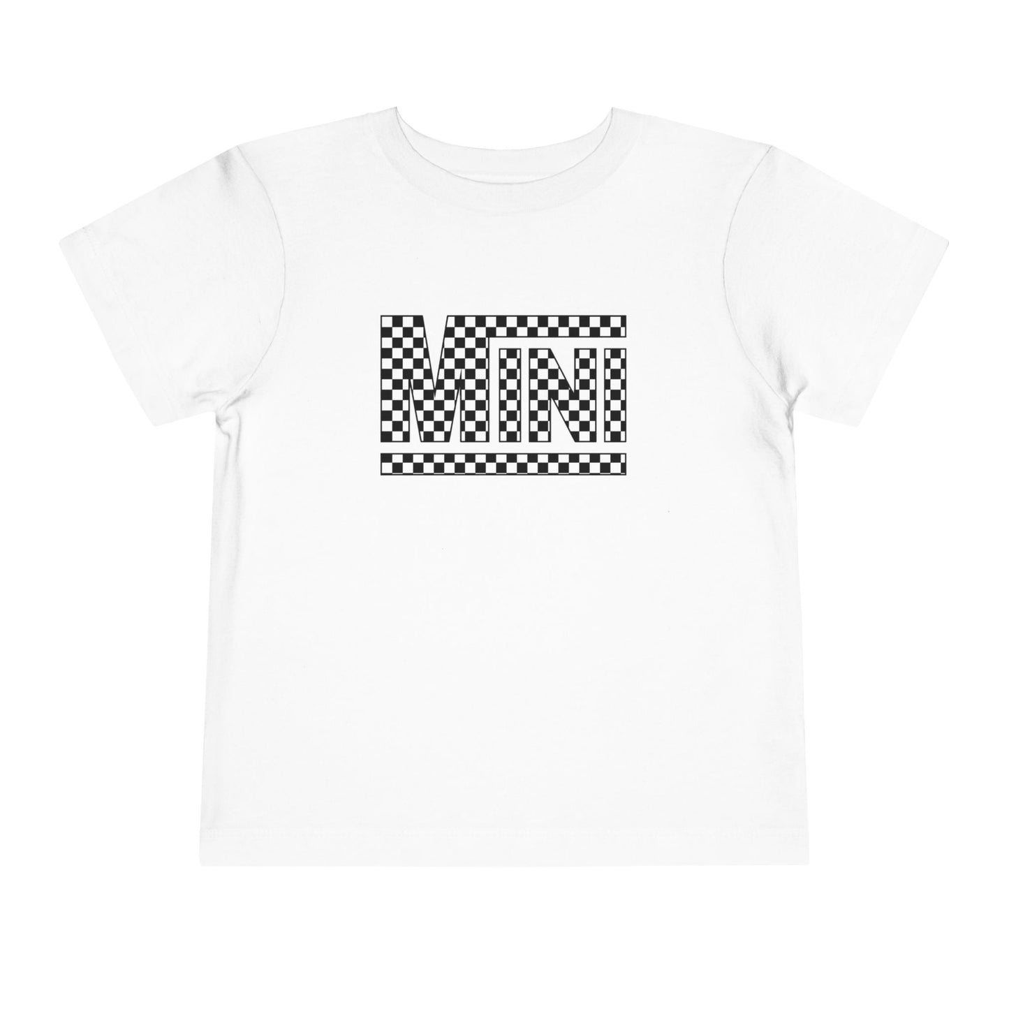 Racing Checkered Flag -MINI- Toddler Tee