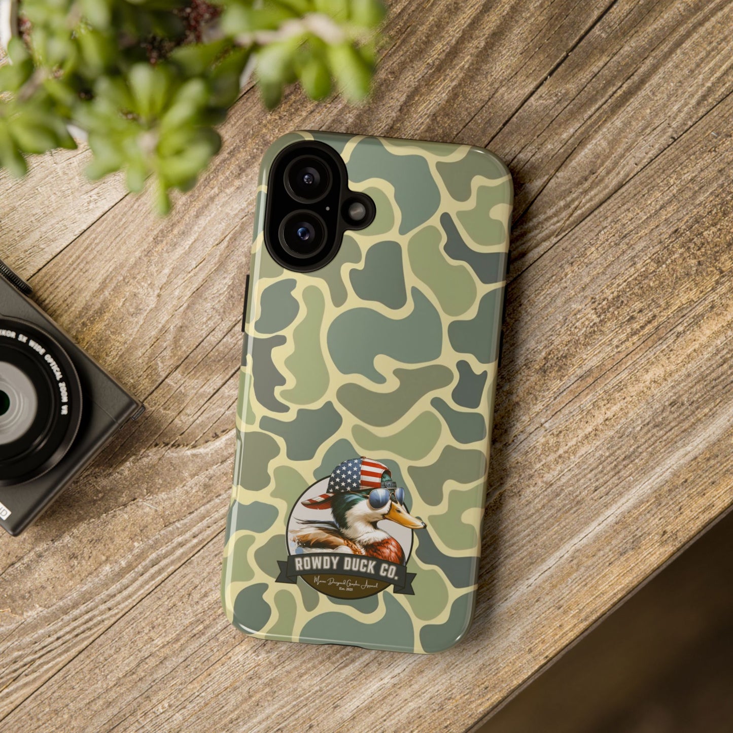 Old School Camouflage Phone Case - The Rowdy Duck Case