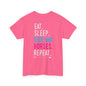 'Eat Sleep Ride Horses Repeat' Adult Graphic Tee