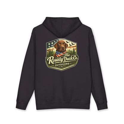 The Rowdy Duck Co. American Dog Outdoors Hoodie