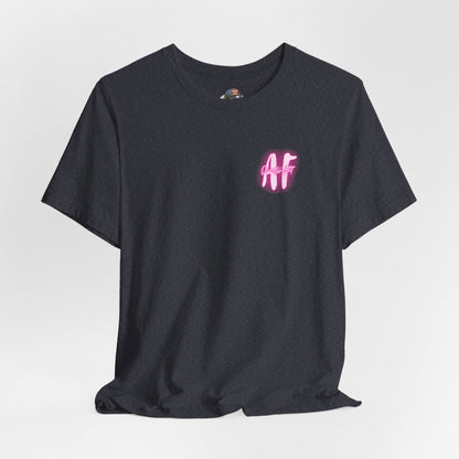 Undercaffeinated Pink Photo Tee BB