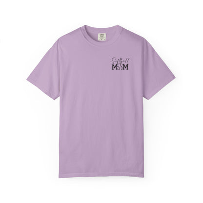 Softball Mom Unisex Garment-Dyed T-Shirt