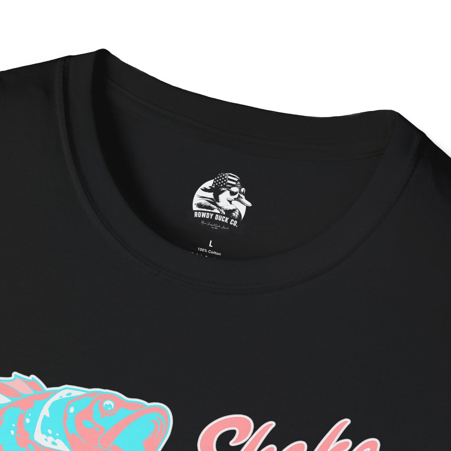 Shake That Bass Unisex Softstyle T-Shirt - Fun Fishing Graphic Tee