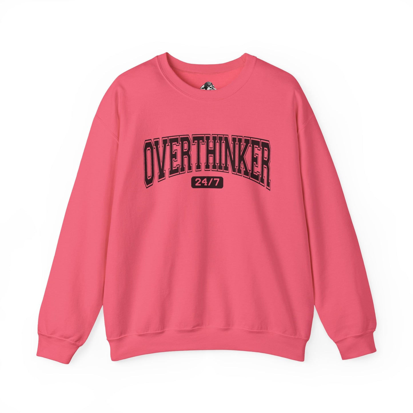 OVERTHINKER Varsity Fleece Crewneck