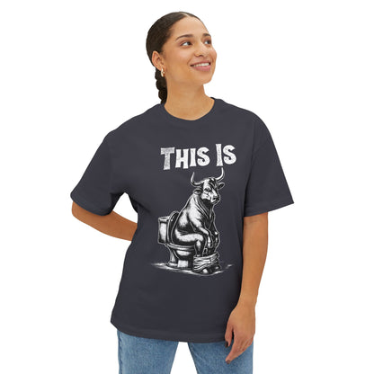 Oversized  Boxy T-Shirt - "This is Bullshit"