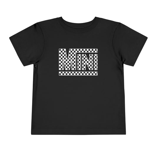 Racing Checkered Flag -MINI- Toddler Tee