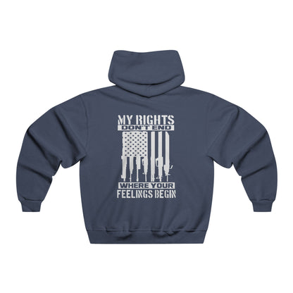 Patriotic Men's Hoodie, Comfort Sweatshirt, Casual Layering for Men, Gift for Veterans, 4th of July Apparel, Everyday Wear