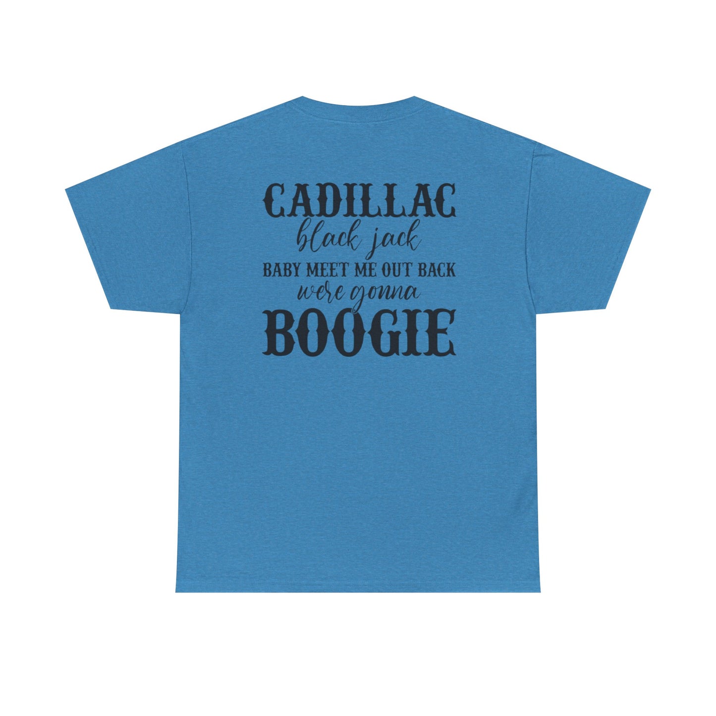 Unisex Heavy Cotton Tee - 'Boot Scootin' Boogie' Graphic Shirt for Music Lovers