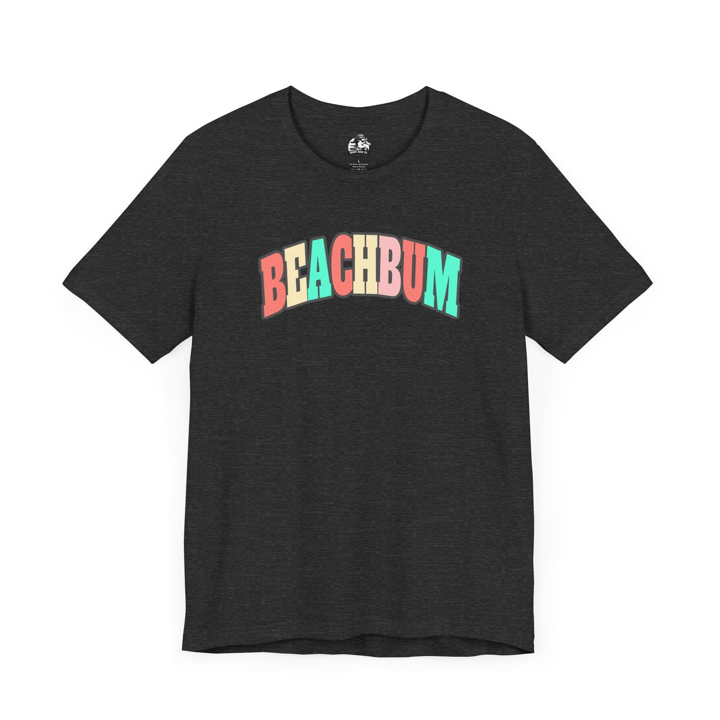 Beach Bum Unisex Tee, Summer Vibes Shirt, Casual Wear, Beach Party Top, Gift for Travel Lovers, Relaxed Summer Attire