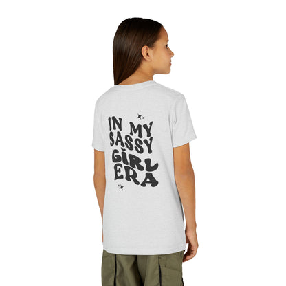Trendy Youth Tee - "In My Sassy Girl Era" - Perfect for Casual Outings, Gifts, Birthdays, Summer Fun, Youth Fashion