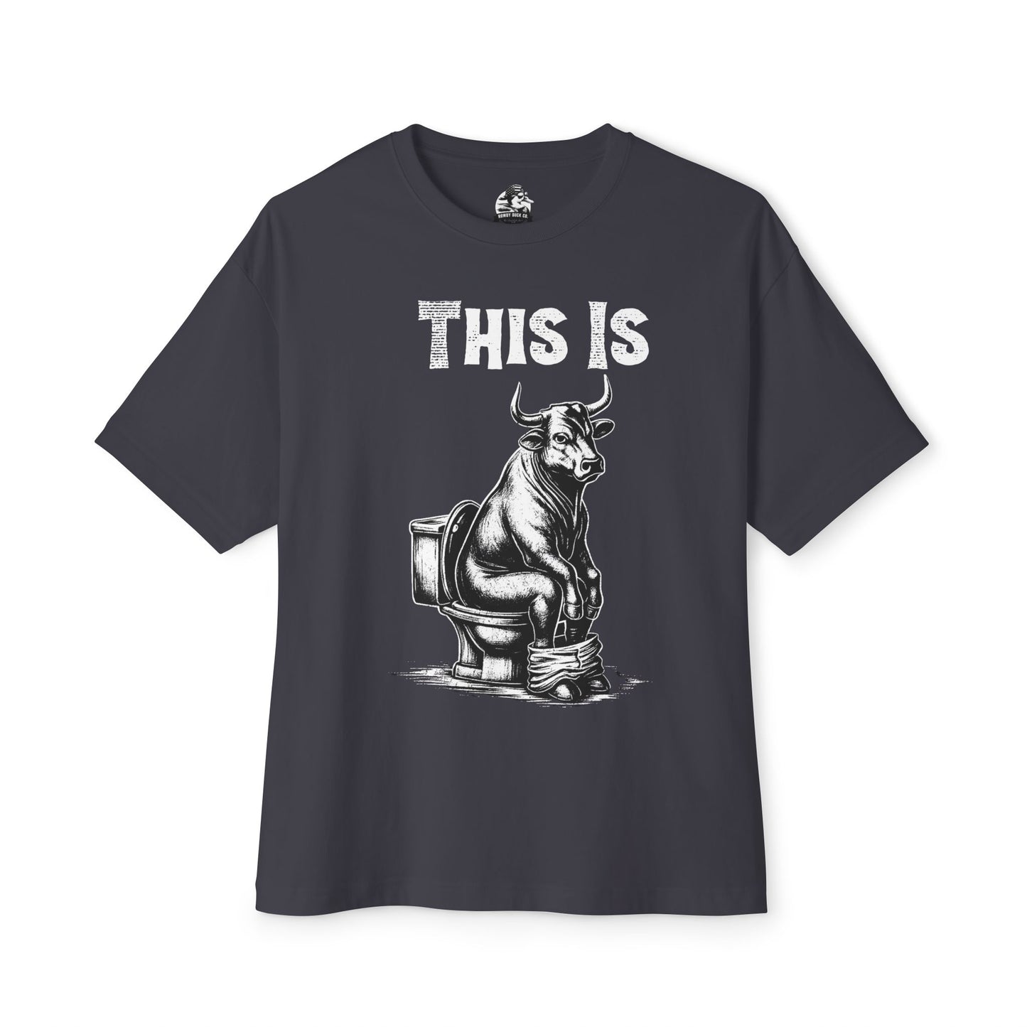 Oversized  Boxy T-Shirt - "This is Bullshit"