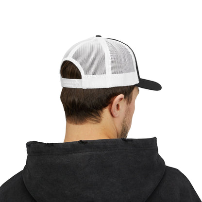 Dad in the streets, Daddy in the sheets - Embroidered Mesh Snapback Hat