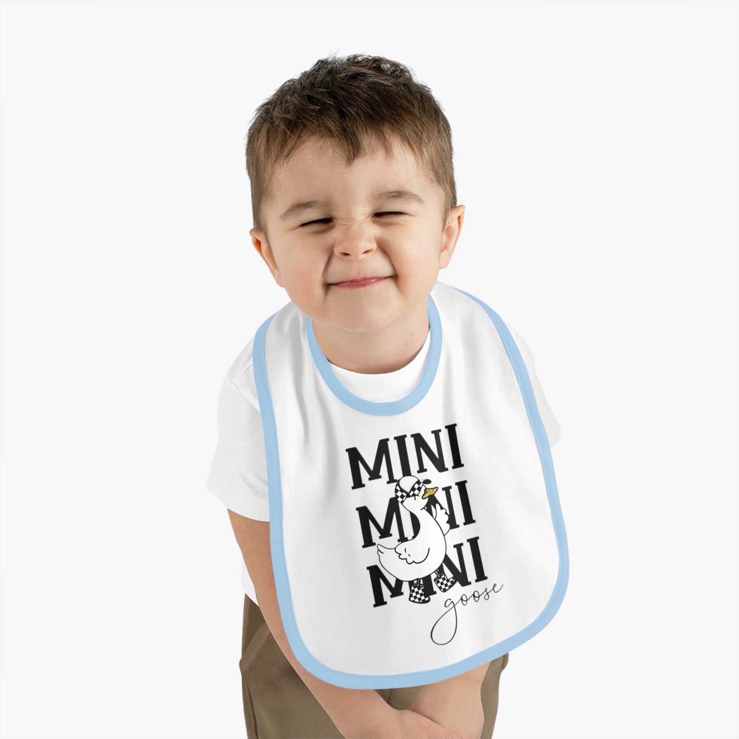 Mini Goose Baby Bib