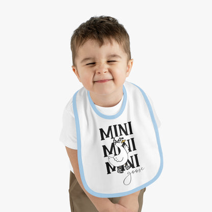 Mini Goose Baby Bib