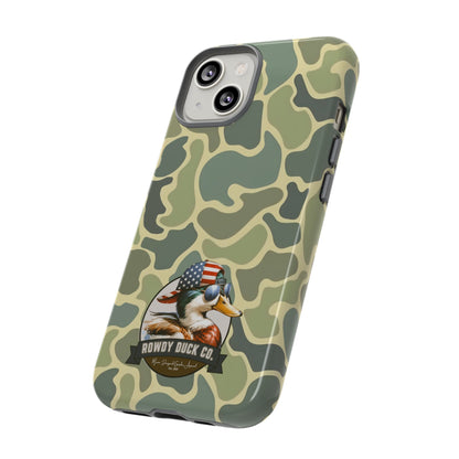 Old School Camouflage Phone Case - The Rowdy Duck Case