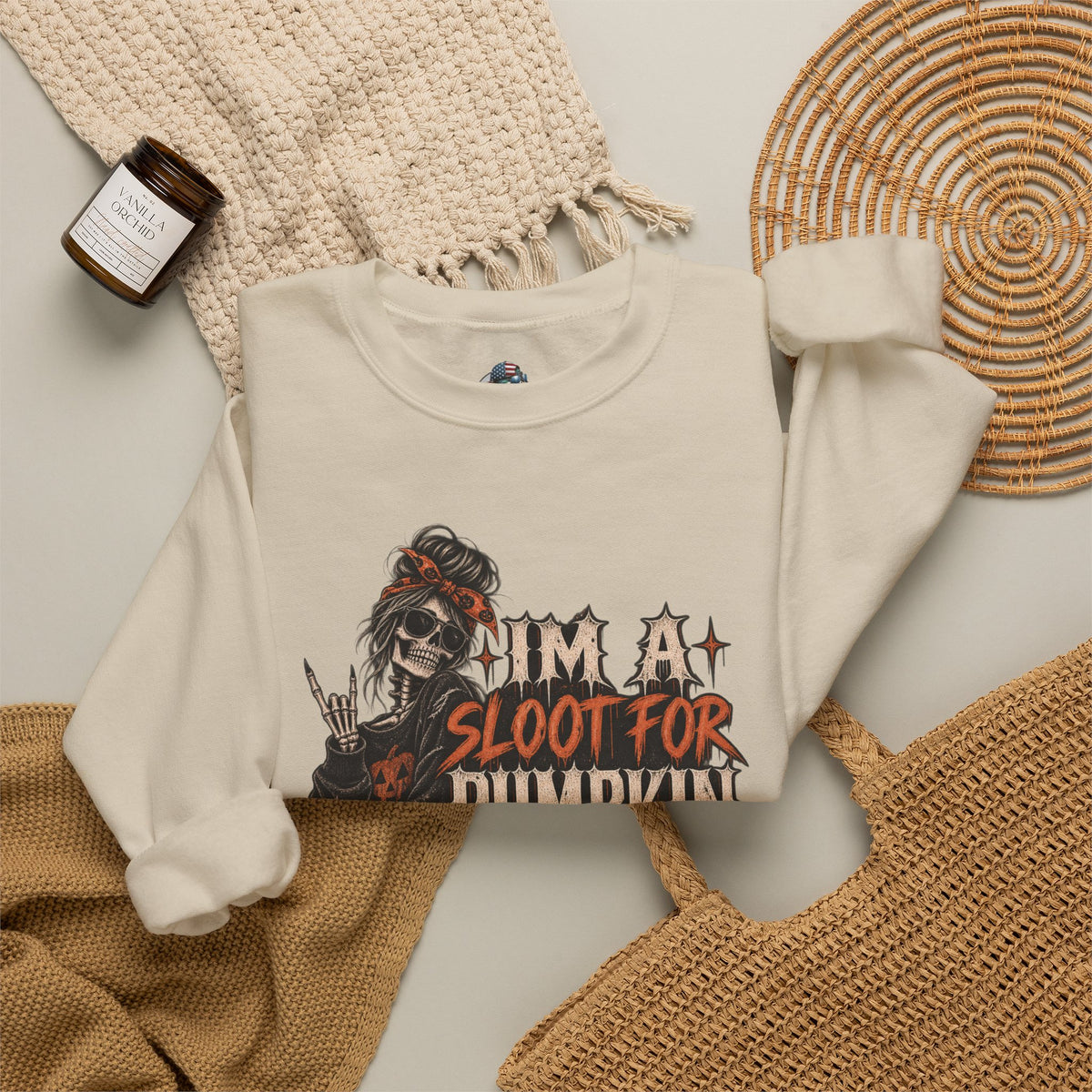 Sloot For Pumpkin Spice Graphic Fleece Crewneck