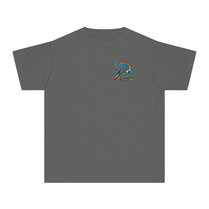 Comfort Color Youth Fishing Tee - Keep It Reel!
