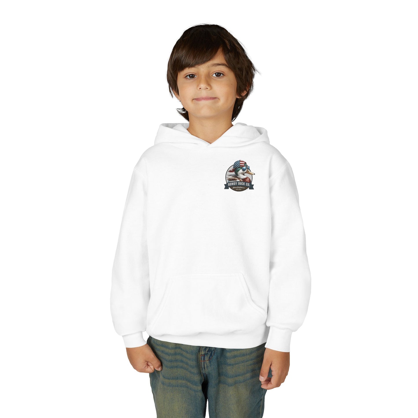 The Rowdy Duck co. - Youth Fleece Hoodie
