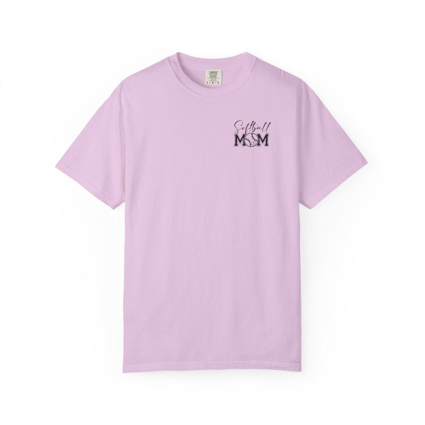 Softball Mom Unisex Garment-Dyed T-Shirt