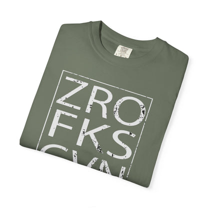 Zero Fcks Given Garment-Dyed T-shirt