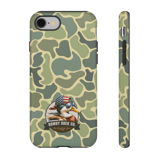 Old School Camouflage Phone Case - The Rowdy Duck Case