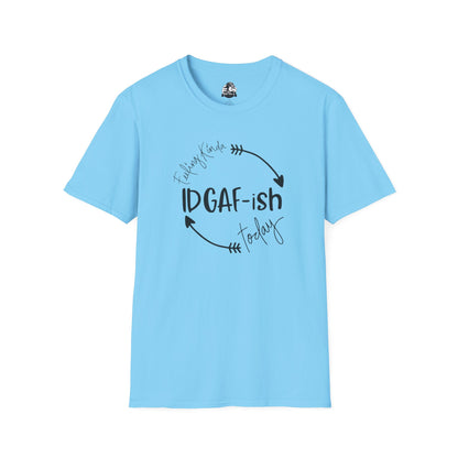 IDGAF-ish Unisex Softstyle T-Shirt, Casual Tee, Gift for Him/Her, Funny Shirt, Everyday Wear, Quirky Apparel